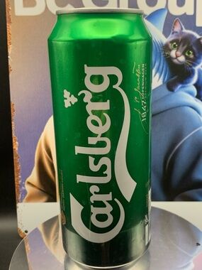 Vintage Beer Can Carlsberg By Appointment To The Danish Court Tab Pint Empty